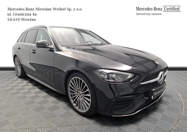 Mercedes-Benz Klasa C cena 259900 przebieg: 7000, rok produkcji 2023 z Wrocław małe 277
